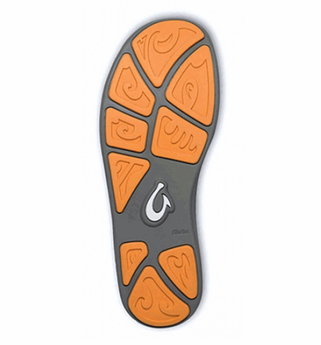 On The Run Zero Break In Olukai Men's Nohea Mesh Slip Ons - Dark Shadow