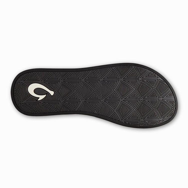 skin friendly Casual Open Toe Shoes Olukai Women's Puawe Sandal - Black/Black