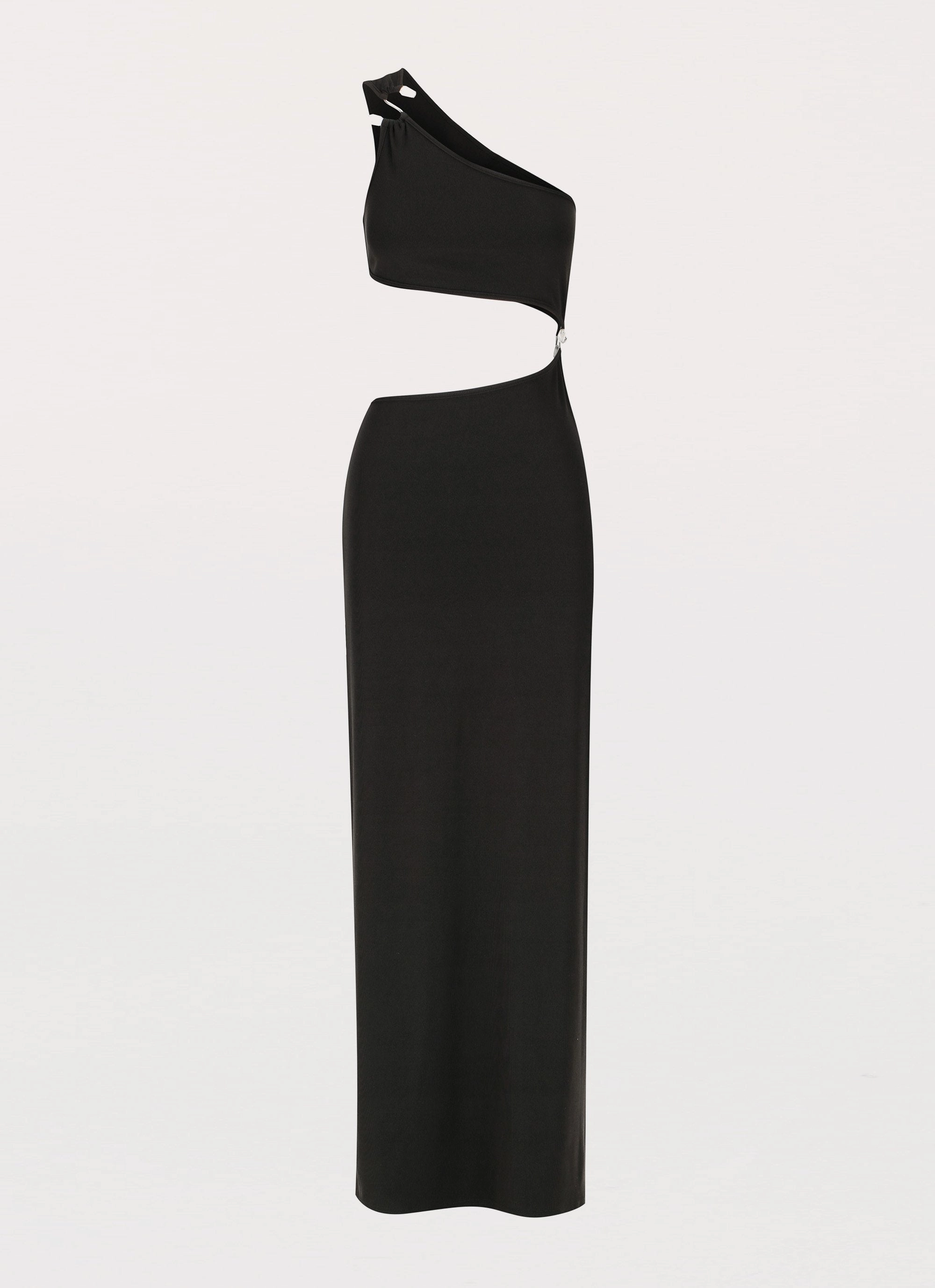 On The Moon Maxi Dress - Black Sleek Cut Versatile occasion dress