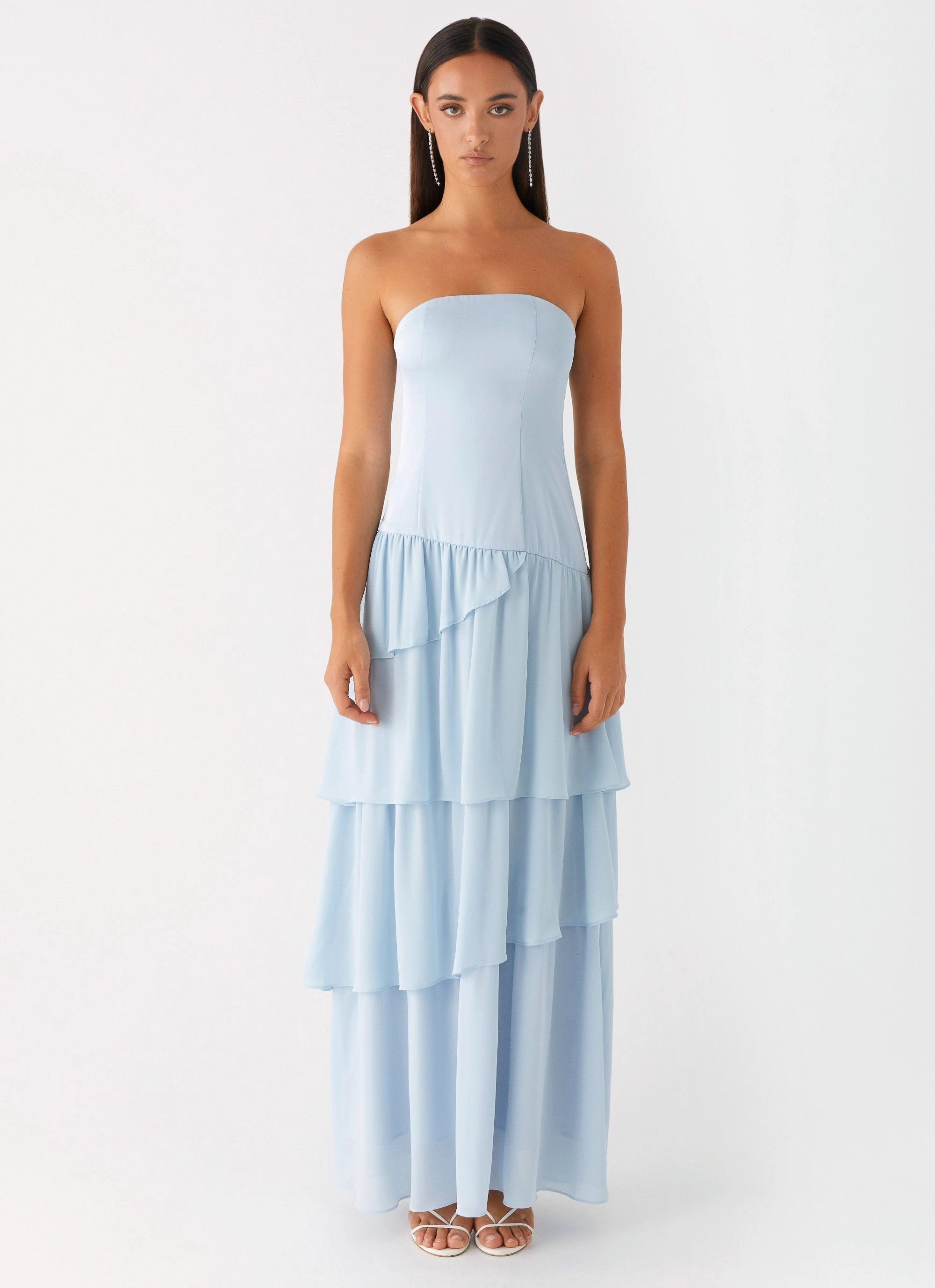 Our Story Maxi Dress - Pastel Blue Fresh Fit