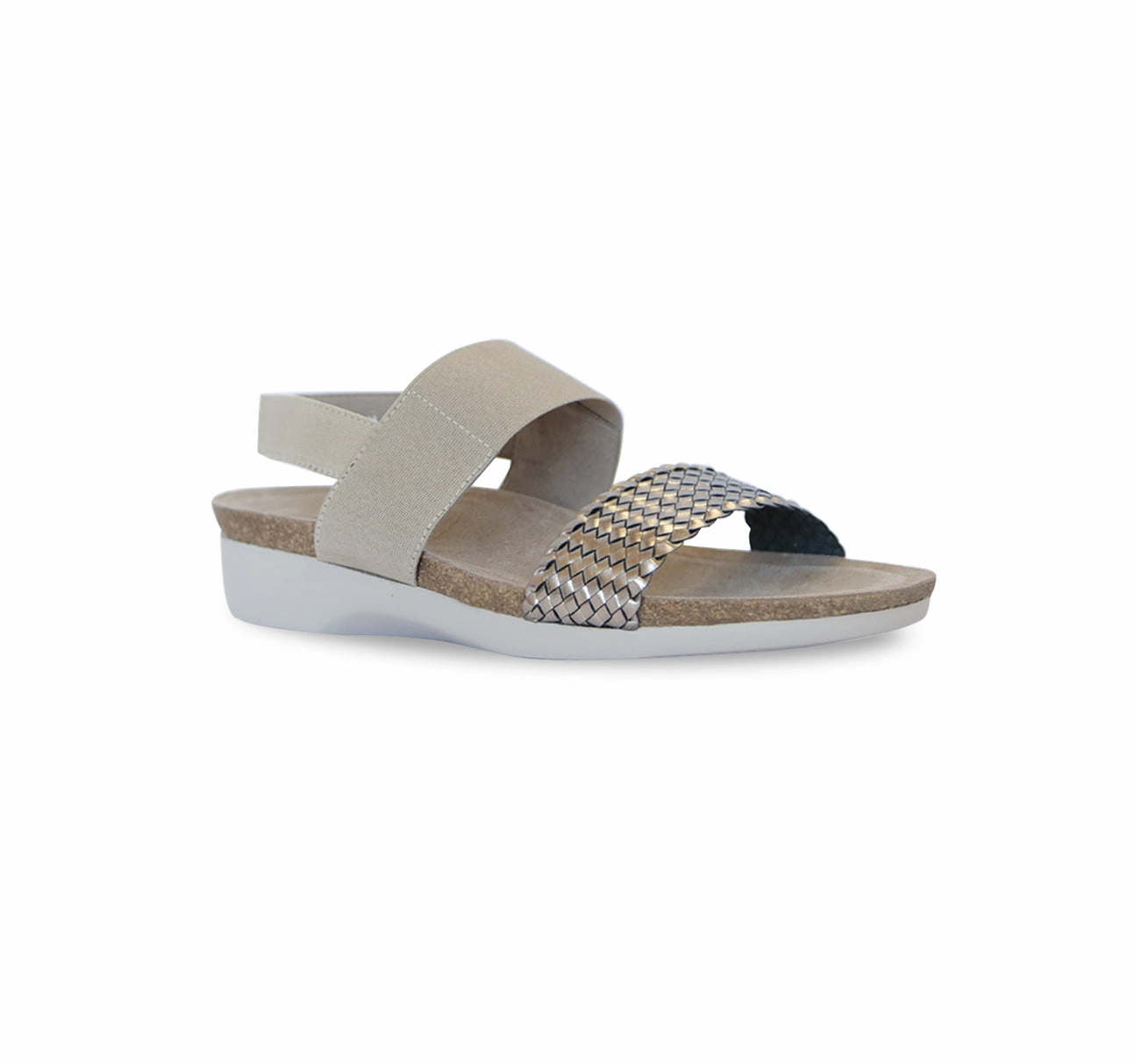 Munro Women's Pisces Sandal - Gunmetal Woven Bush Hike