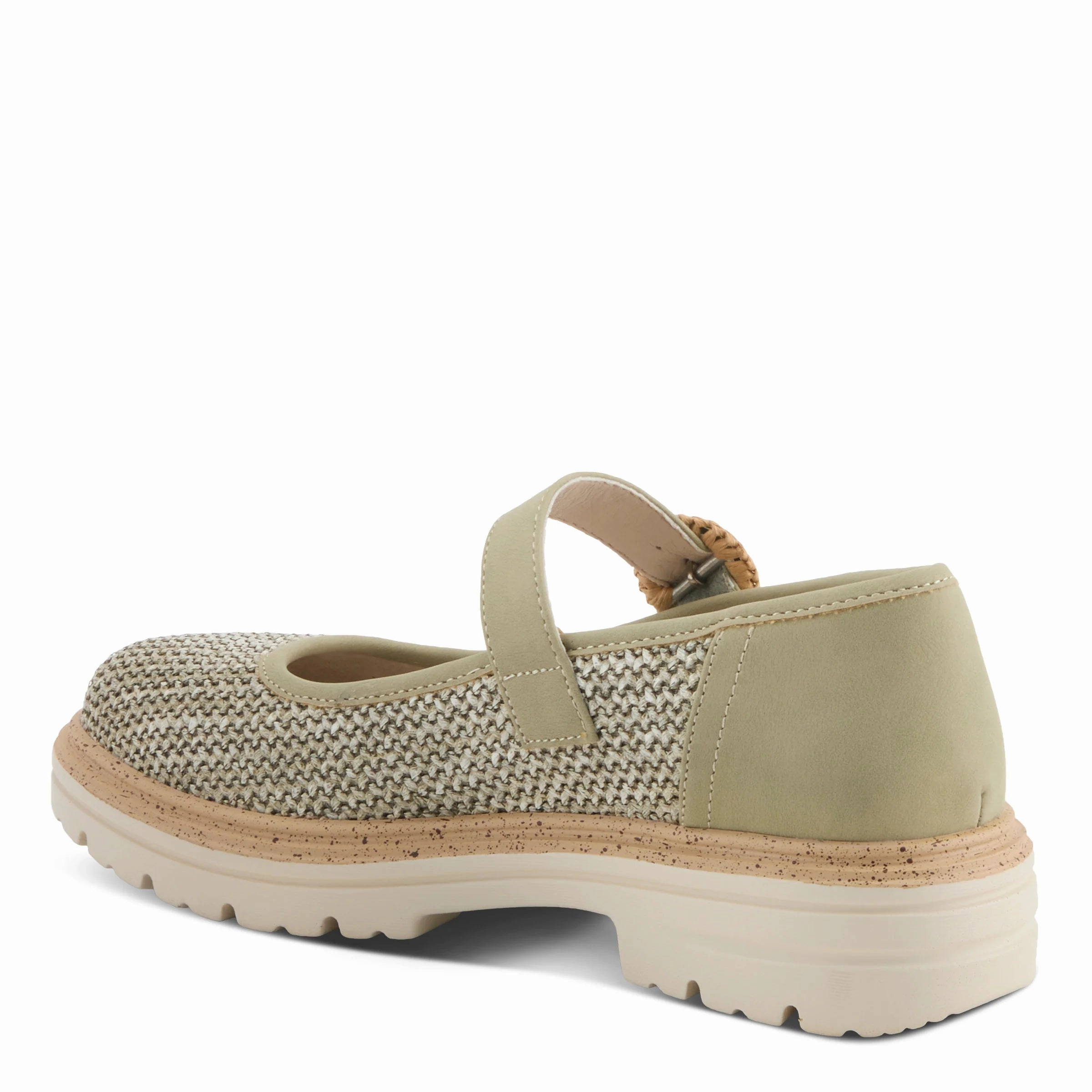 Patrizia by Spring Step Demure Mary Jane Shoe - Sage Green Gentle Walk
