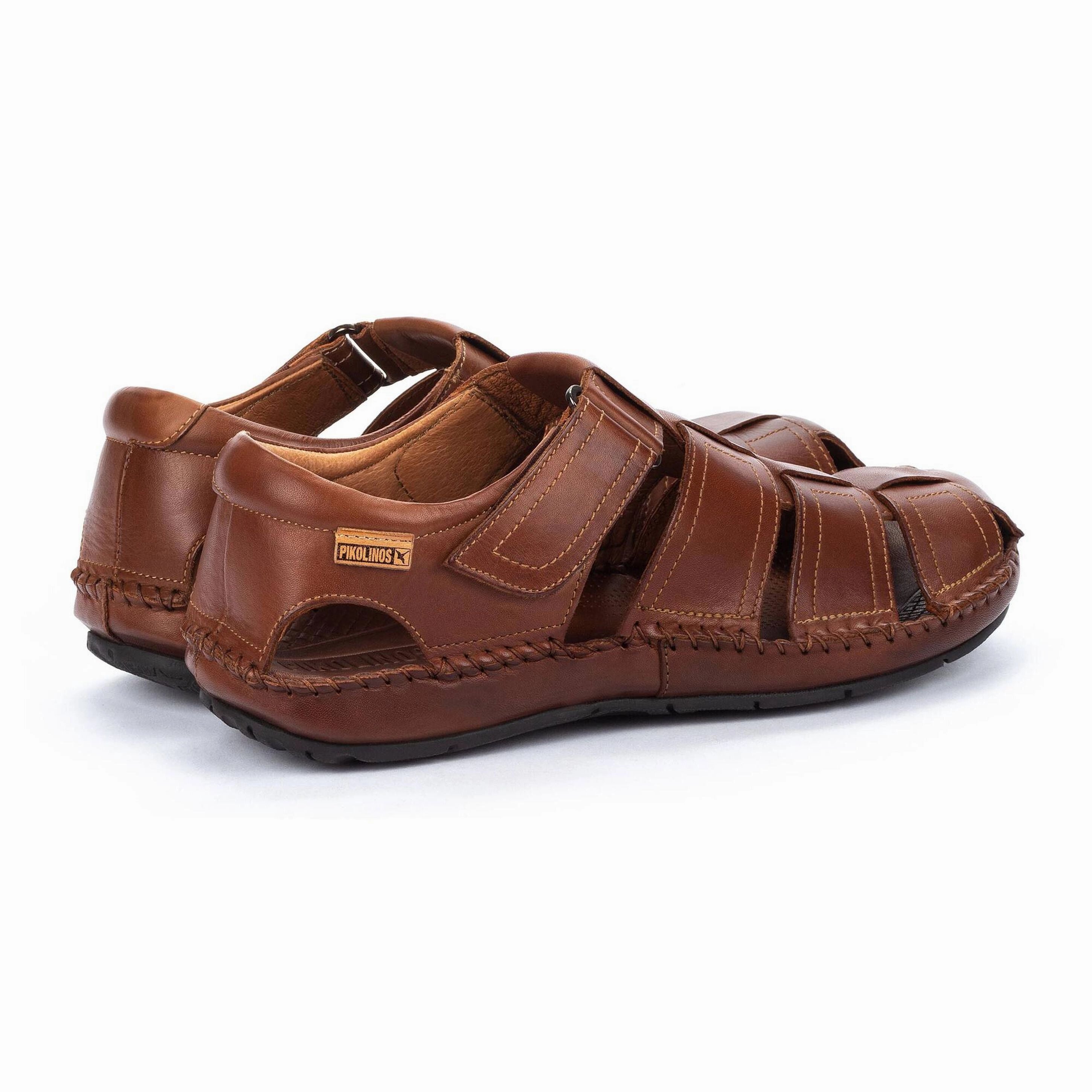 Pikolionos Men Tarifa Fisherman Strap Sandal - Cuero Bare Motion Fashionable Design