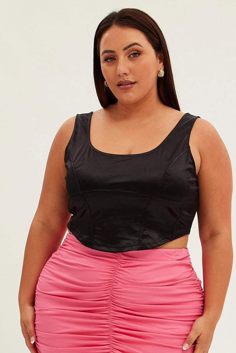 Global Inspiration Bold Mood Pink Mini Skirt Ruched
