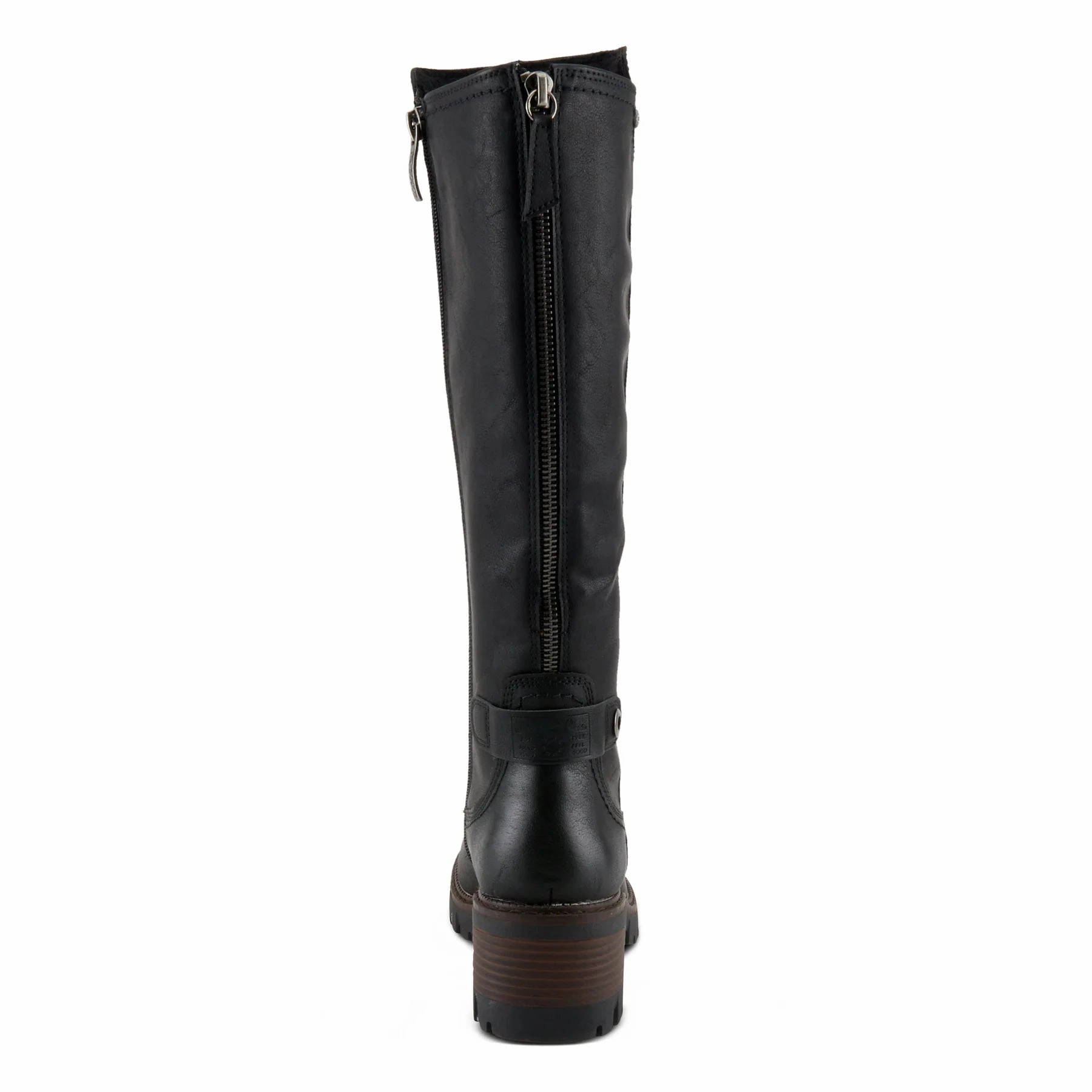 Comfort Cushioning Modern Spring Step Women's Lexis Water-Resistant Tall Boot - Black