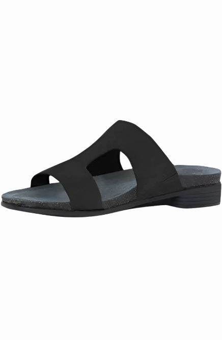 Comfortable Footwear For Outdoors Light Fit Munro Women's Jody Slide Sandal - Black
