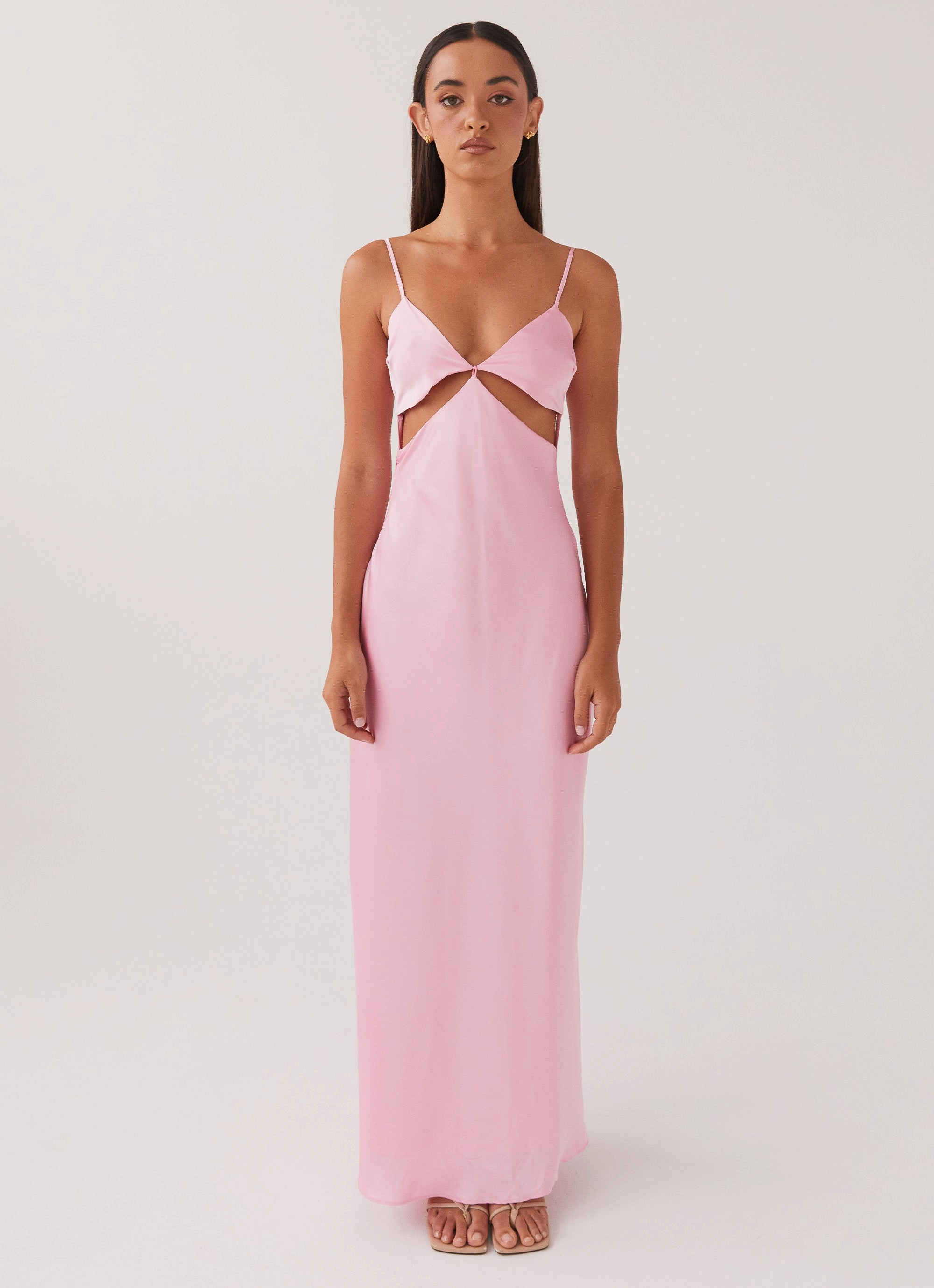Pretty In Pink Maxi Dress - Rose Quartz Summer Staple Family Vibe