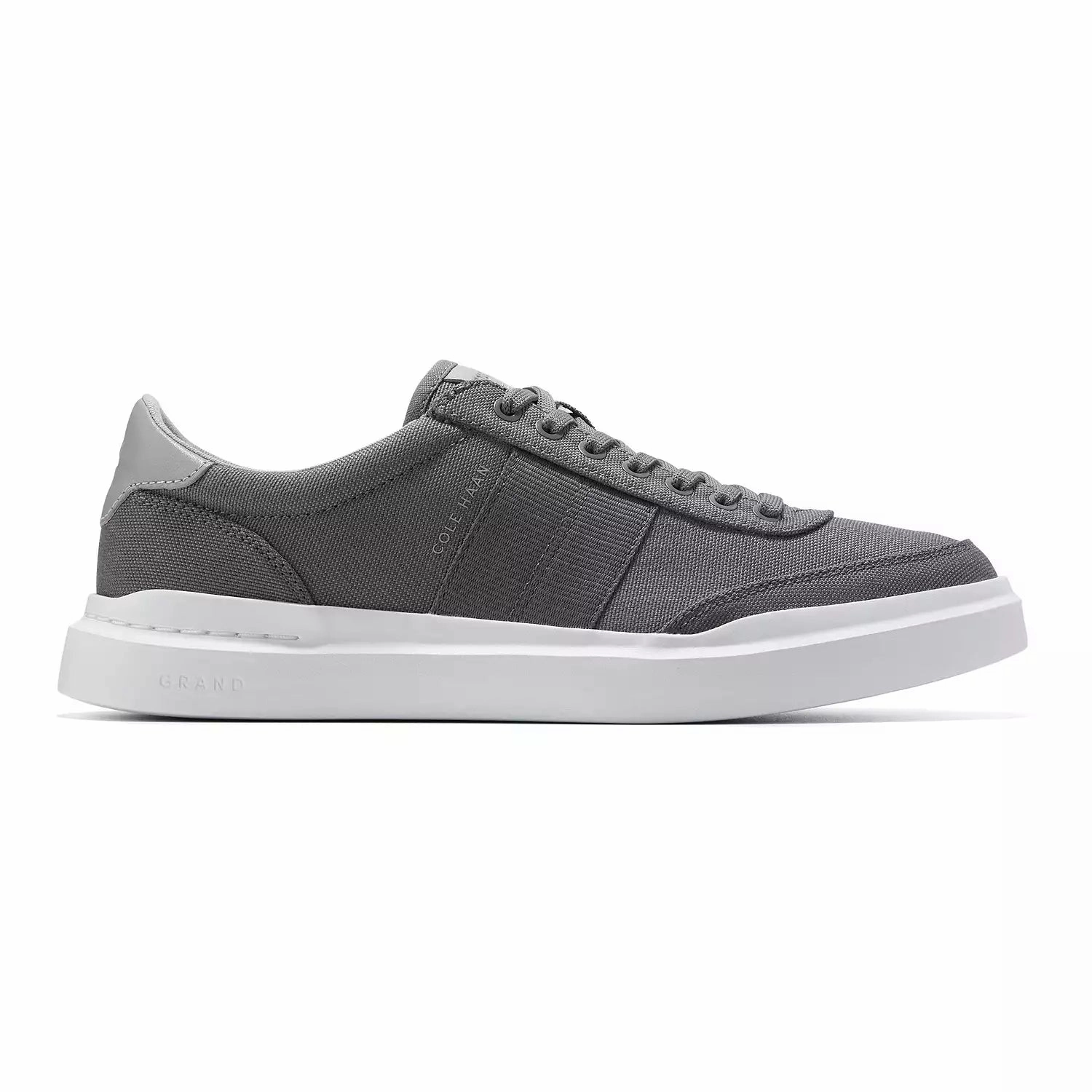 Cole Haan Men's Grandpro Rally Canvas Sneaker - Quiet Shade/Sleet/Optic White Simple Look Shoe Fashion