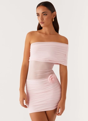 Delicate Mood Teyana Mini Dress - Pink