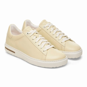 Flex Feel Mood Fit Birkenstock Women's Bend Leather Sneakers - Butter