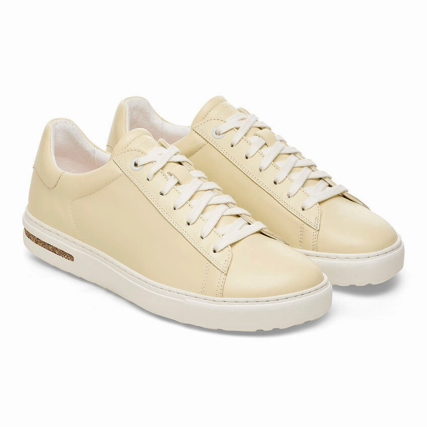 Flex Feel Mood Fit Birkenstock Women's Bend Leather Sneakers - Butter