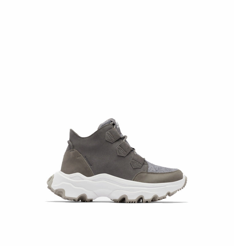 All-Purpose Sorel Women's Kinetic Breakthru Caribou Waterproof - Quarry/Sea Salt
