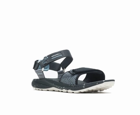 Beach-ready Footwear Low Profile Footbed Merrell Women's Bravada Backstrap Sandal - Black