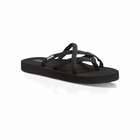 Practical Comfort Teva Women's Olowahu Sandal -  Black on Black