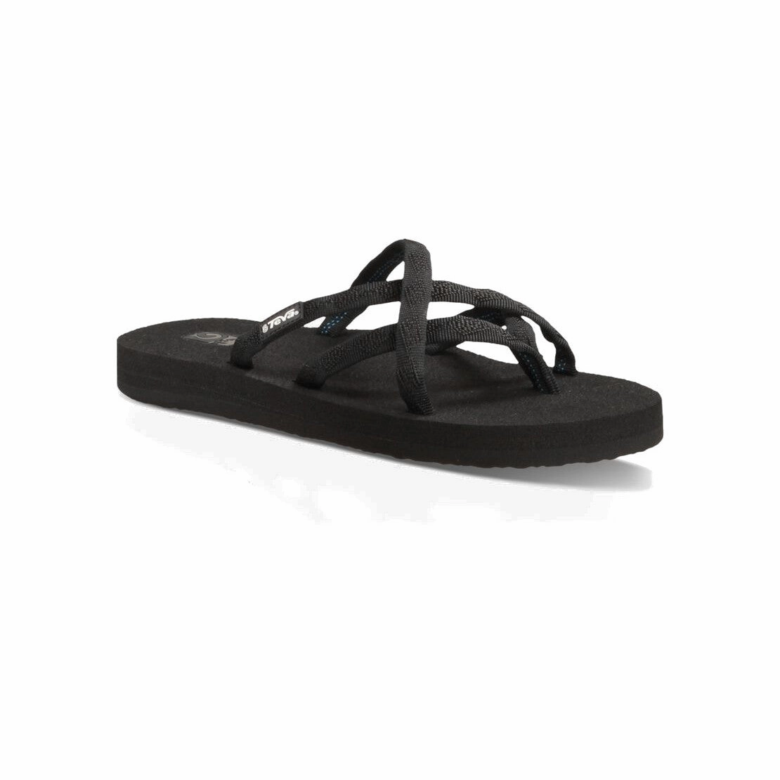 Practical Comfort Teva Women's Olowahu Sandal -  Black on Black