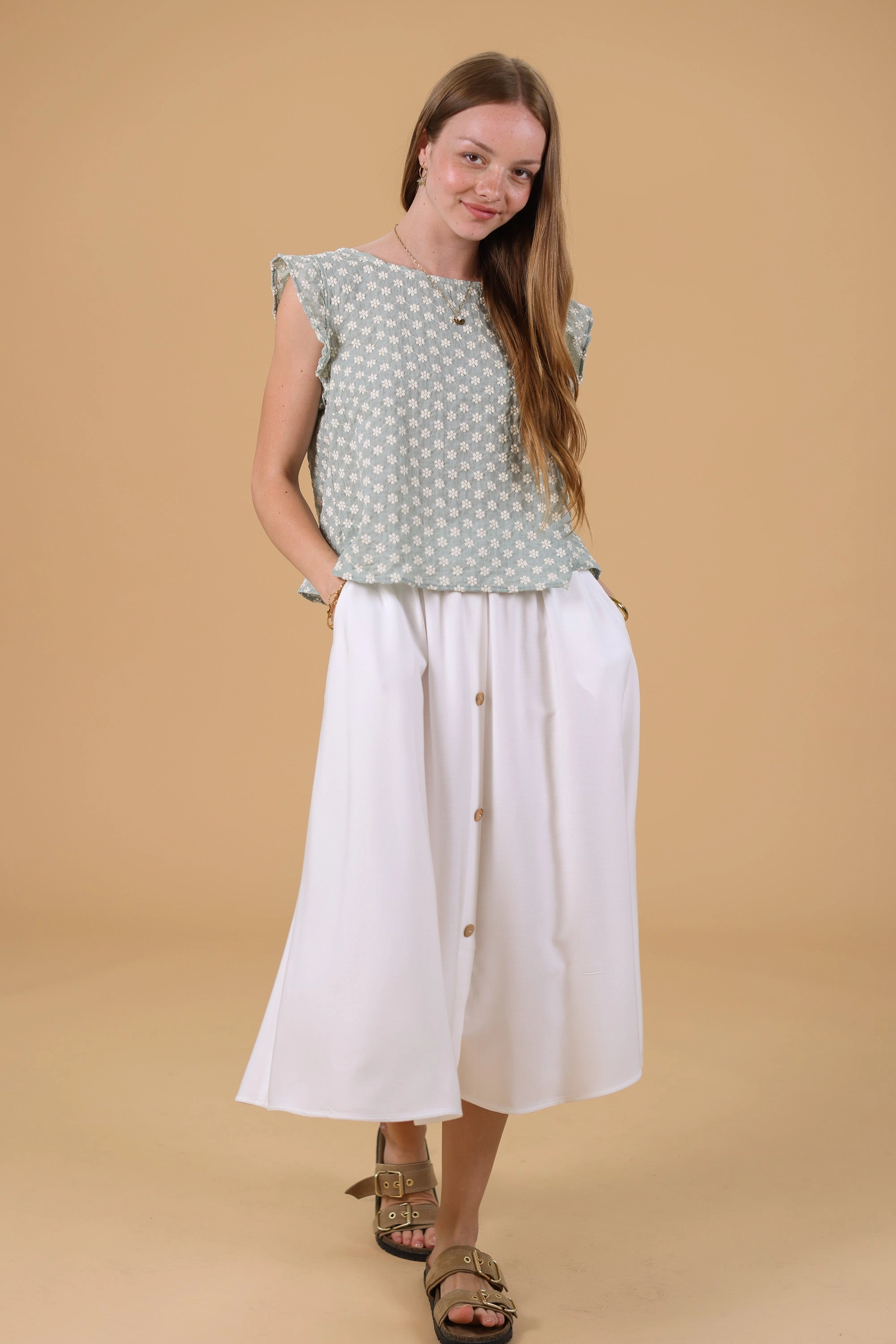 Top Vele Daisies TaglessDesign