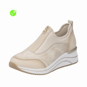 Remonte by Rieker Women's Eleni 08 100% Sneaker - Crema/Muschel/Perlcreme Smooth glide