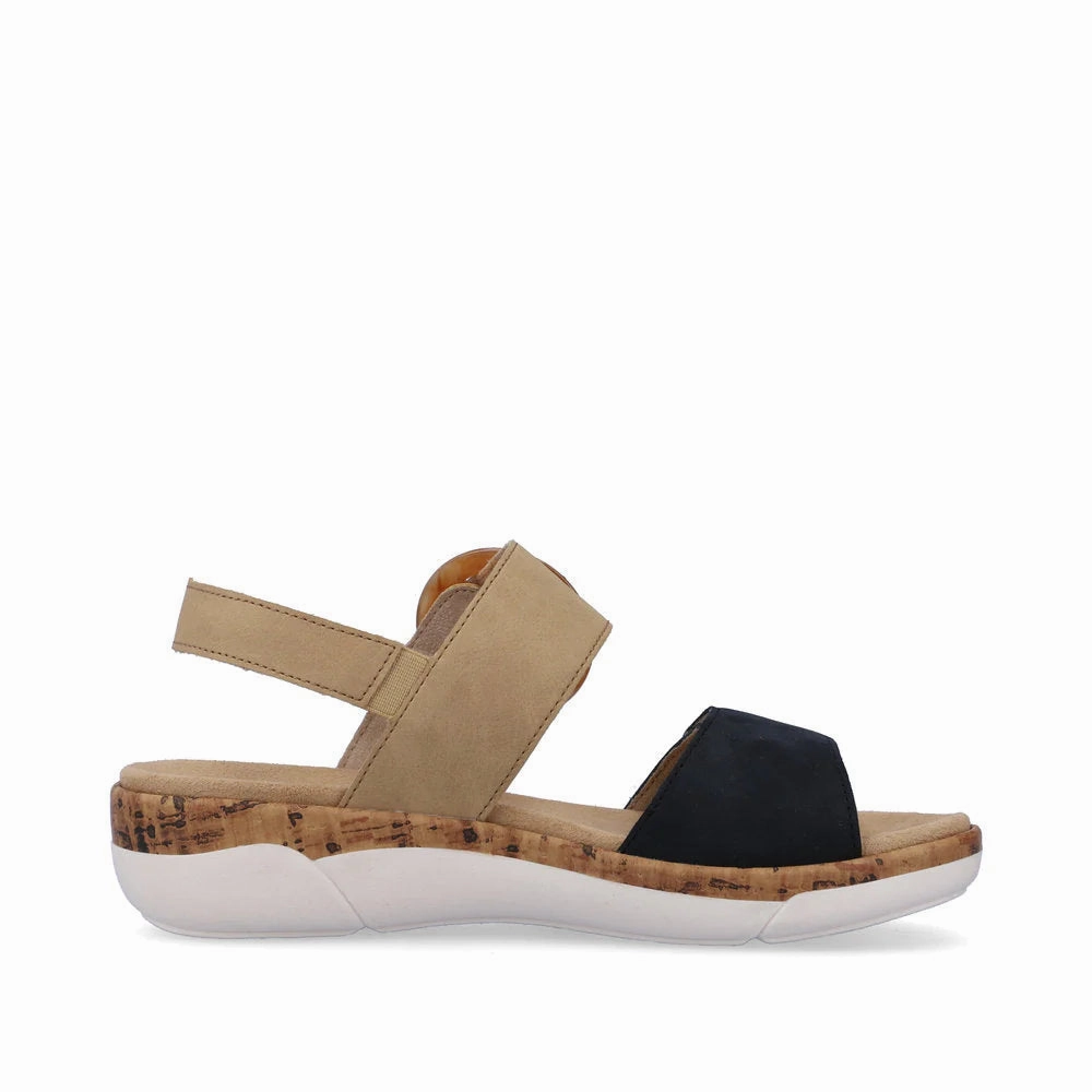 Remonte by Rieker Women's Jocelyn 53 - Pazifik/Sand Daily Mobility Bacteria Inhibiting Treatment