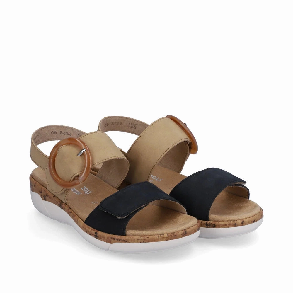 Remonte by Rieker Women's Jocelyn 53 - Pazifik/Sand Style Addon Resilient Outsole