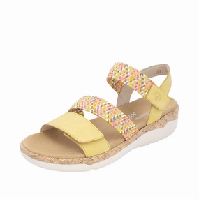 Lightweight Footwear day trip Remonte by Rieker Women's Jocelyn Sandals - Sun/Multicolor
