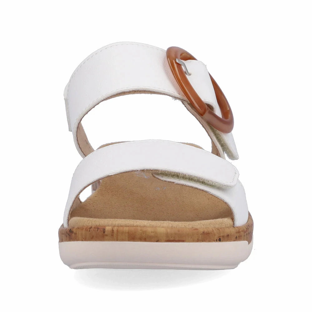 Remonte by Rieker Women's Jocelyn Sandals - Weiss/Weiss Urban Walk