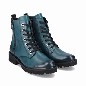 Remonte by Rieker Women's Marusha 71 Boot - Petrol Shock Absorbing Technology Dust Guard