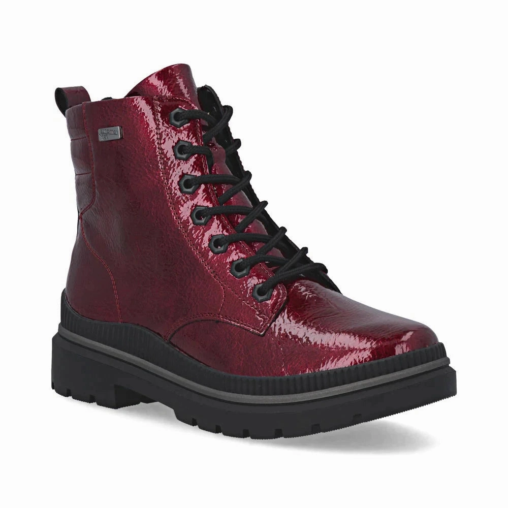 Outdoor Exploration Comfortable Arch Remonte Women's Lorraine Waterproof Boots Red