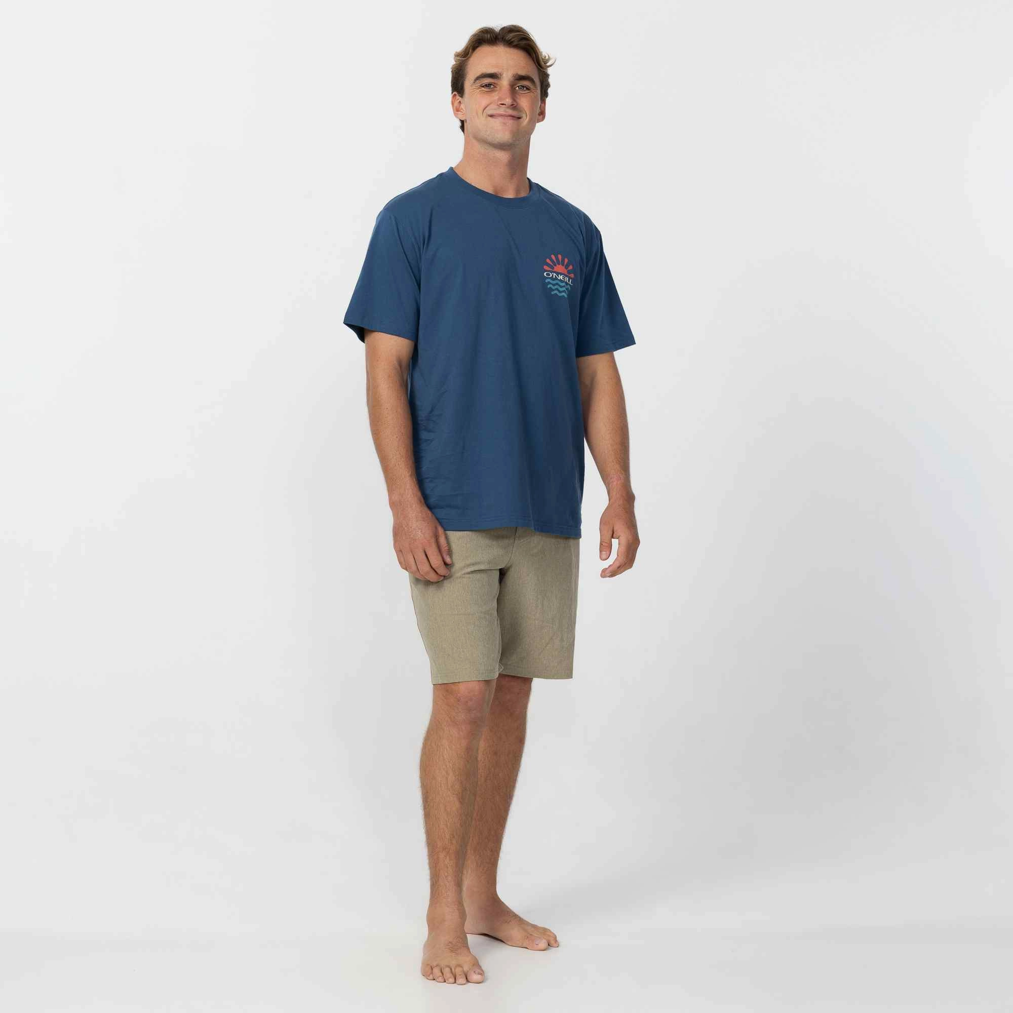 Fashion Accessory Reserve Heather 21" Hybrid Short - Heather Khaki