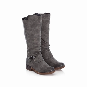 Breathable River Crossing Shear Warm Rieker Women's 94652 Fabrizia Water Resistant - Grey