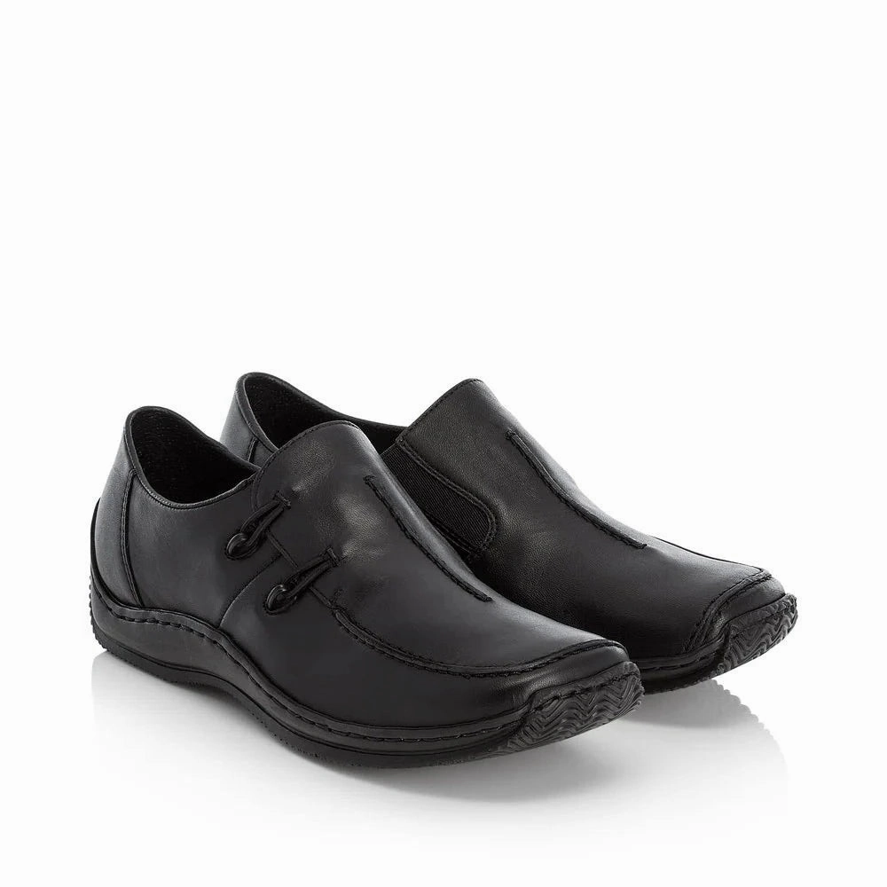Rieker Women's Celia Slip-On - Black Healthy Walk Trip Pic