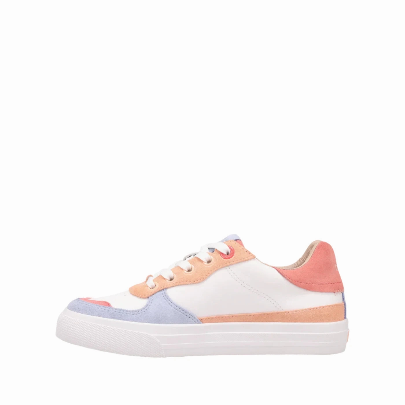 Taos Women's Pop Soul Sneaker - Peach/Coral Multi Comfy Ride No Stitch