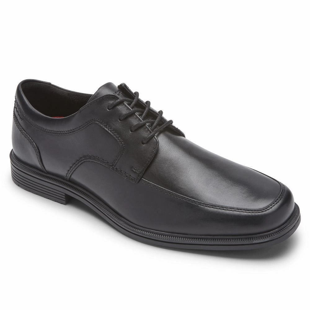 Simple Aesthetic Rockport Men's Taylor Waterproof Apron Toe Oxford - Black