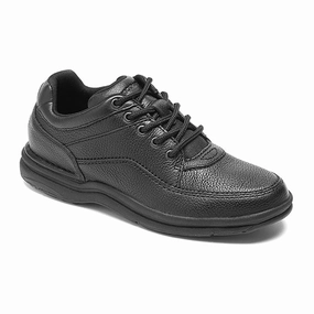 Rockport Men's World Tour Walking Sneaker - Black Buckle Strap