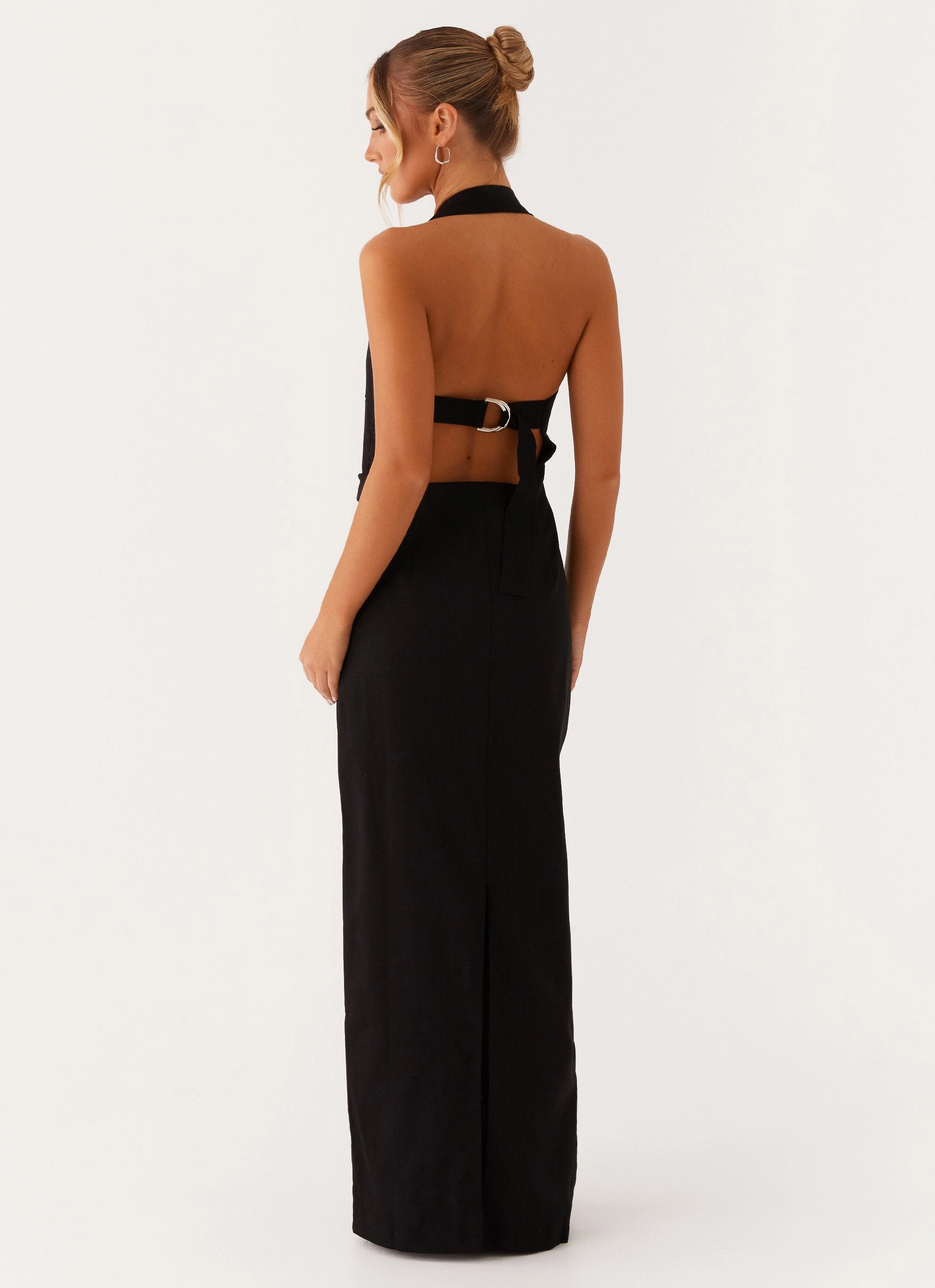 Rumour Has it Maxi Dress - Black Trendy Everyday