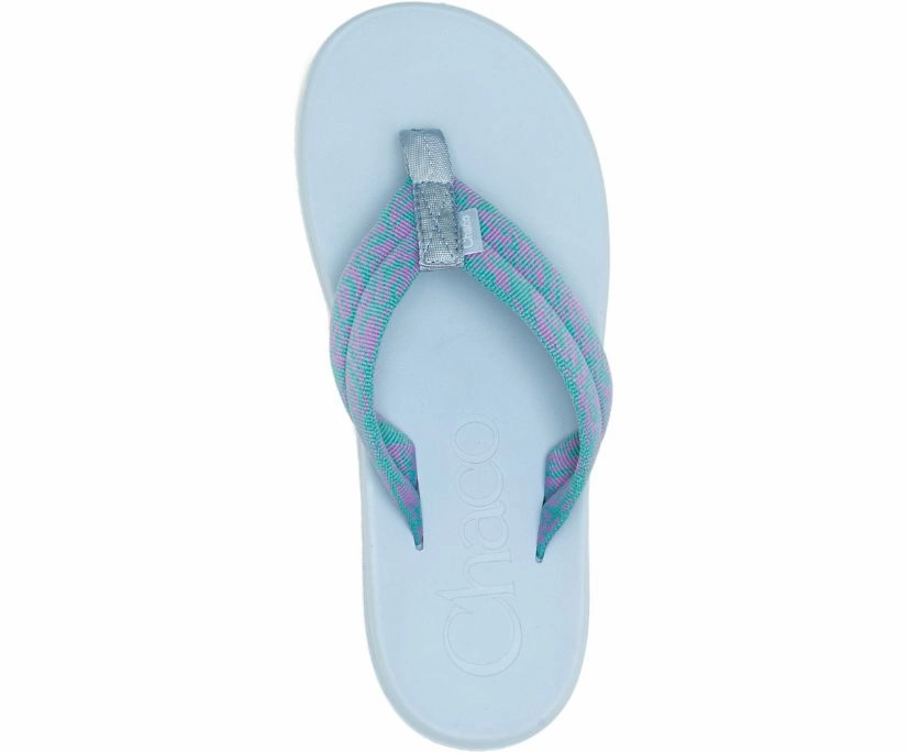 Water Resistant Finish Hot Fashion Chaco Women's Chillos Flip Tube Breeze Teal