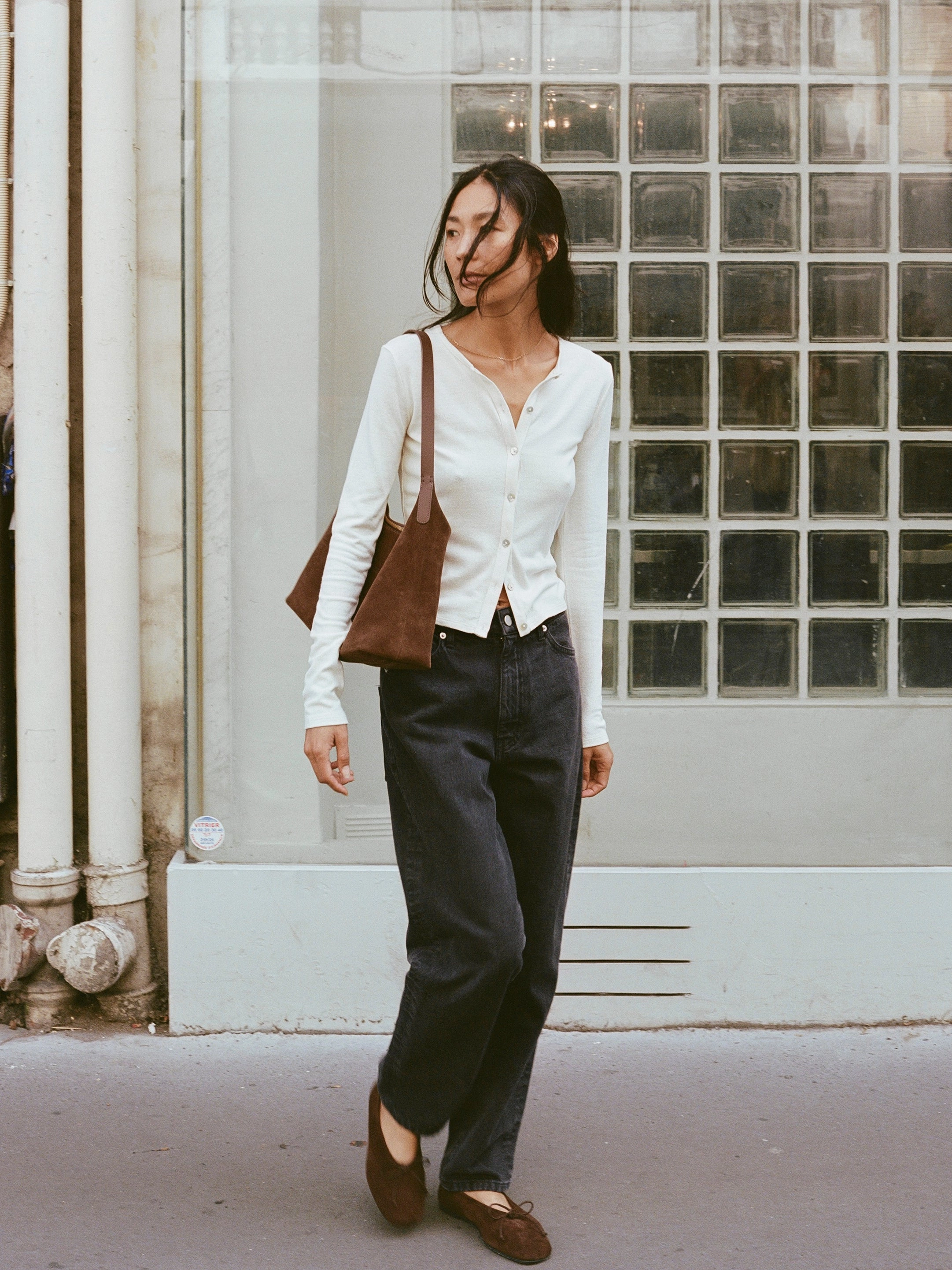 Ryan Cardi, Regen Silk Noil Jersey, Natural Casual Comfort Look
