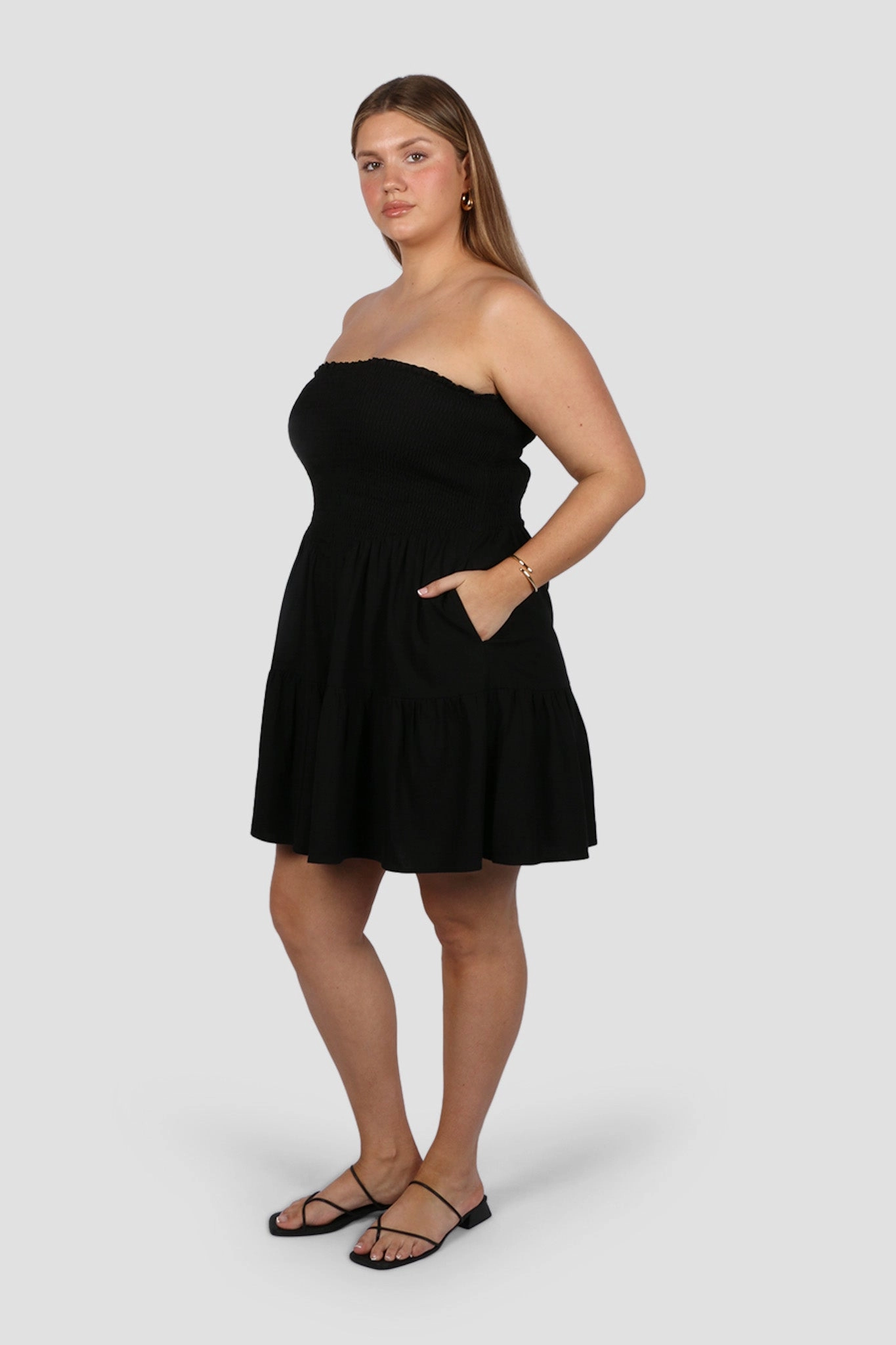 Professional Look Simplistic Mood RYLIN DRESS BLACK