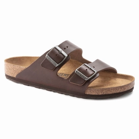 Birkenstock Men's Arizona Grip Sandal - Vintage Wood Roast Slide Style Flower Pop