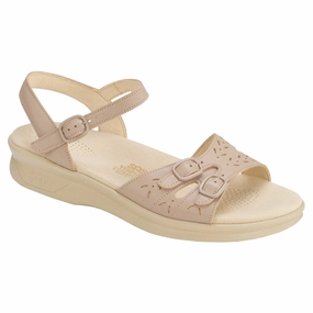 Clear Shape SAS Women's Duo Quarter Strap Sandal - Natural