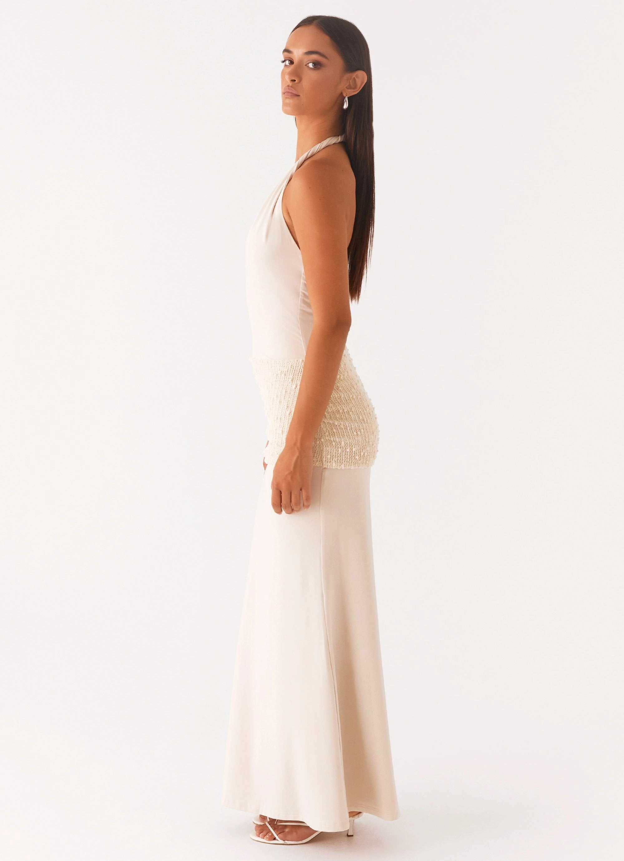 Minimalist-Style NonSlipClosure Scenic Maxi Dress - Sand