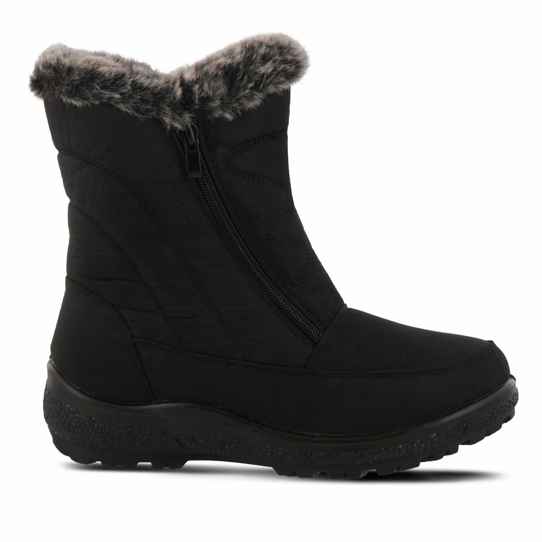 Spring Step Women's Flexus Persenia Waterproof Slip-Resistant Boot - Black Ready Use Breathable Weekend Wanderer