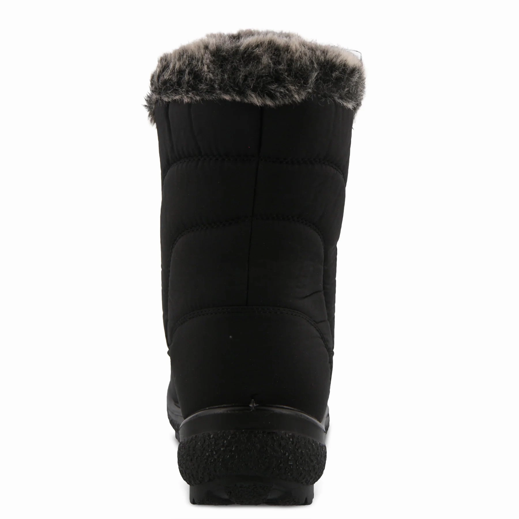 Roll Up Spring Step Women's Flexus Persenia Waterproof Slip-Resistant Boot - Black
