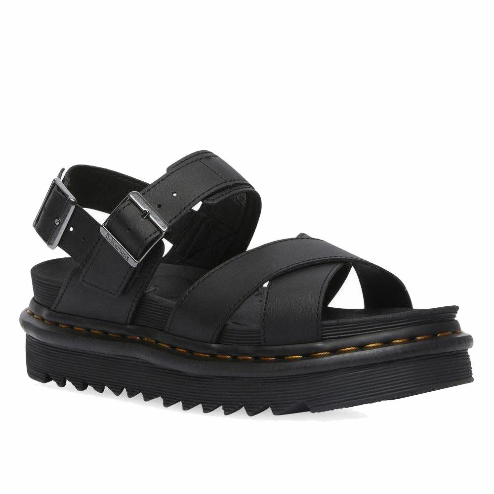 Dr. Martens Women's Voss II Sandal - Black Comfortable And Practical Off Duty