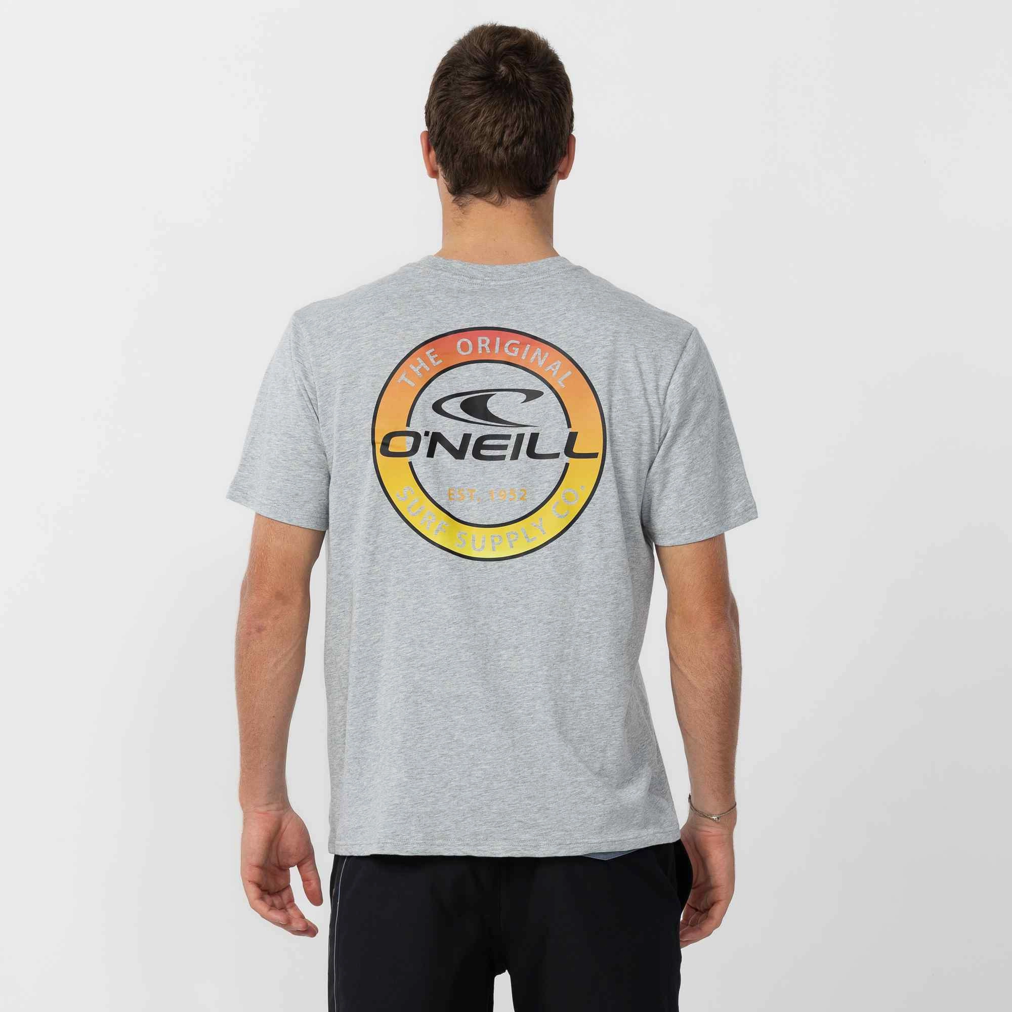 Coin Flip T-Shirt - Grey Marle Soft Touch Texture