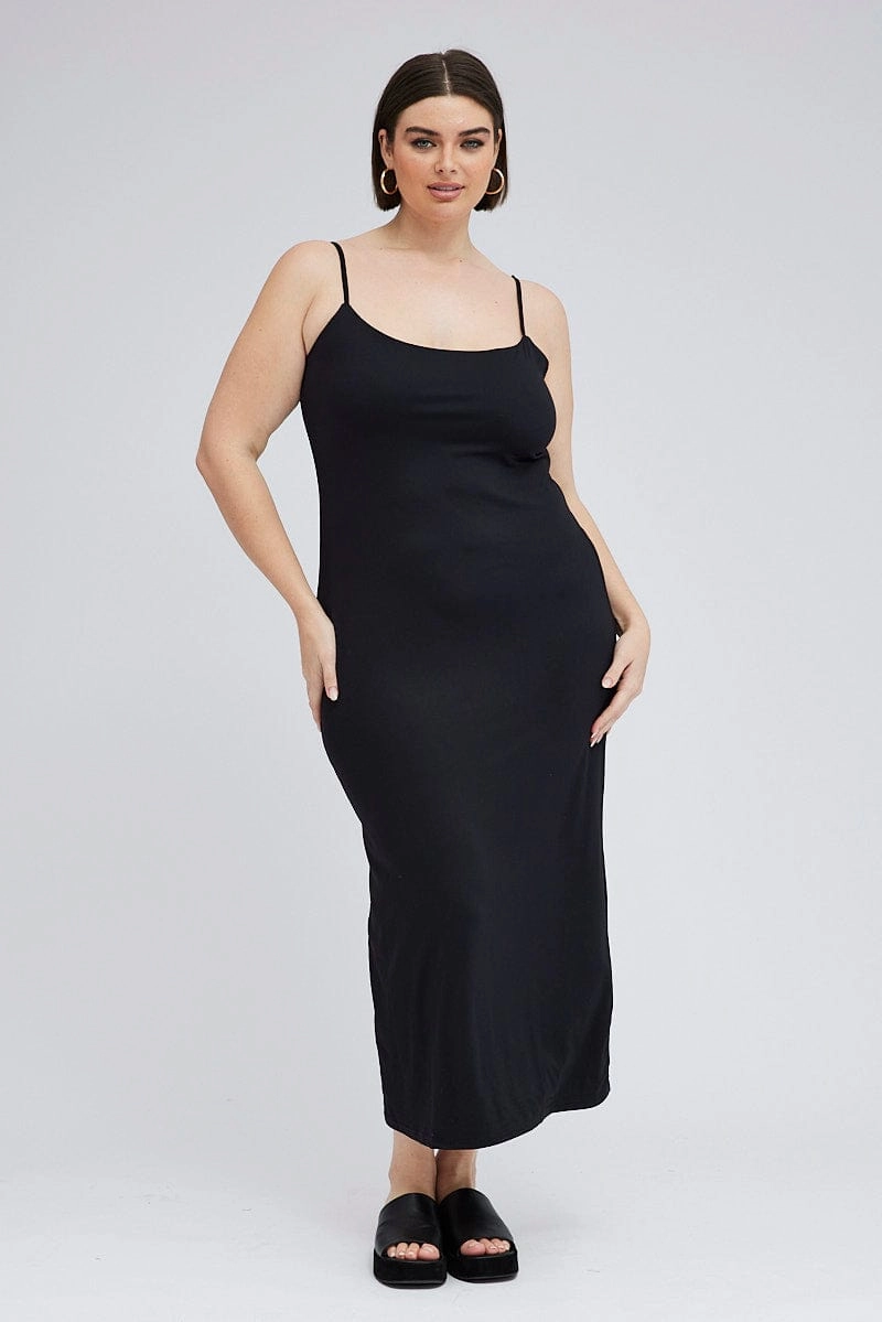 Black Bodycon Supersoft Maxidress All Day Ready Quick Match