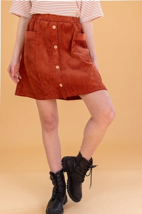 Skirt Maxine Terracotta Signature Line