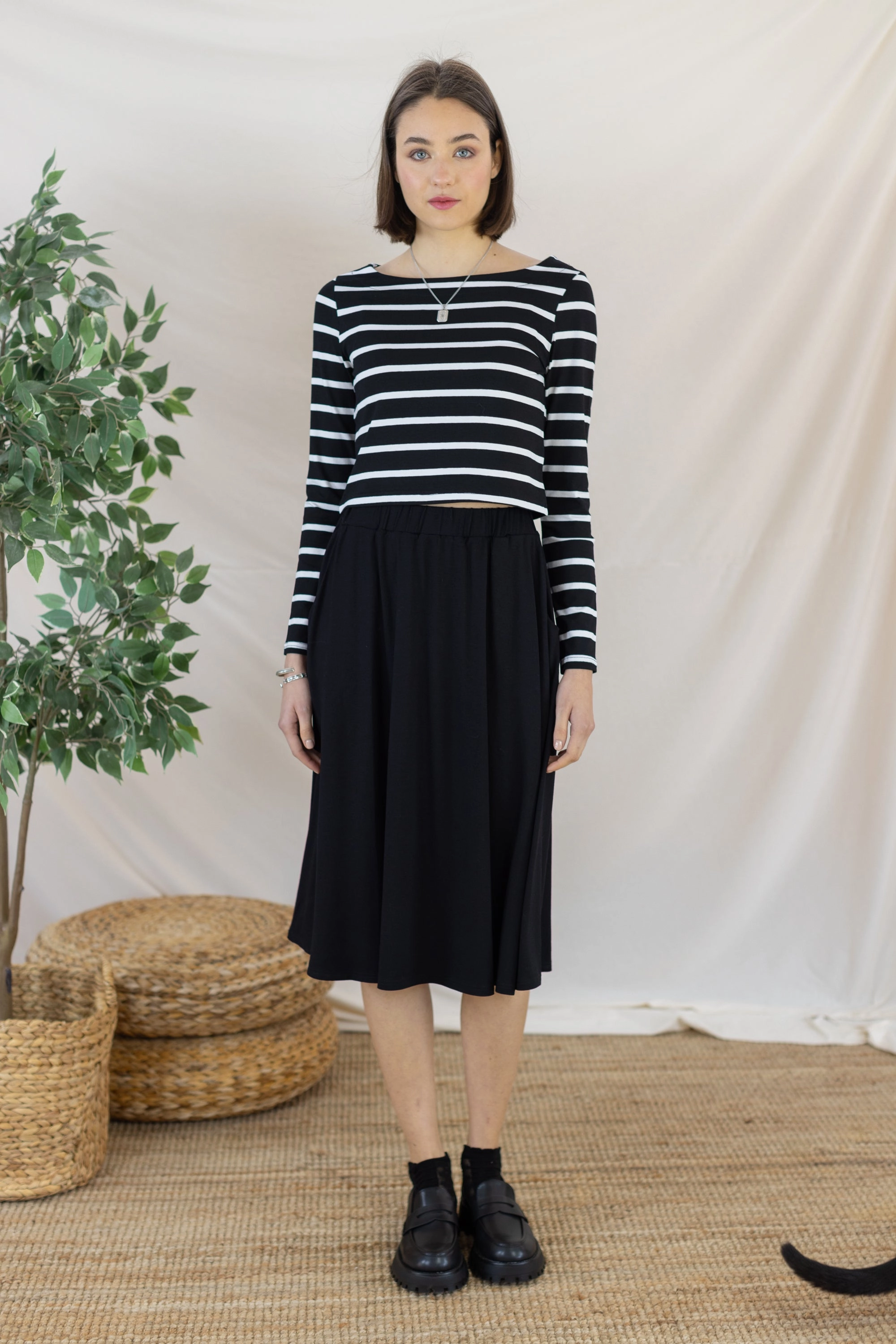 Skirt Serena Black Creative Layering