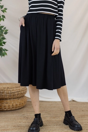 Media Feature Skirt Serena Black