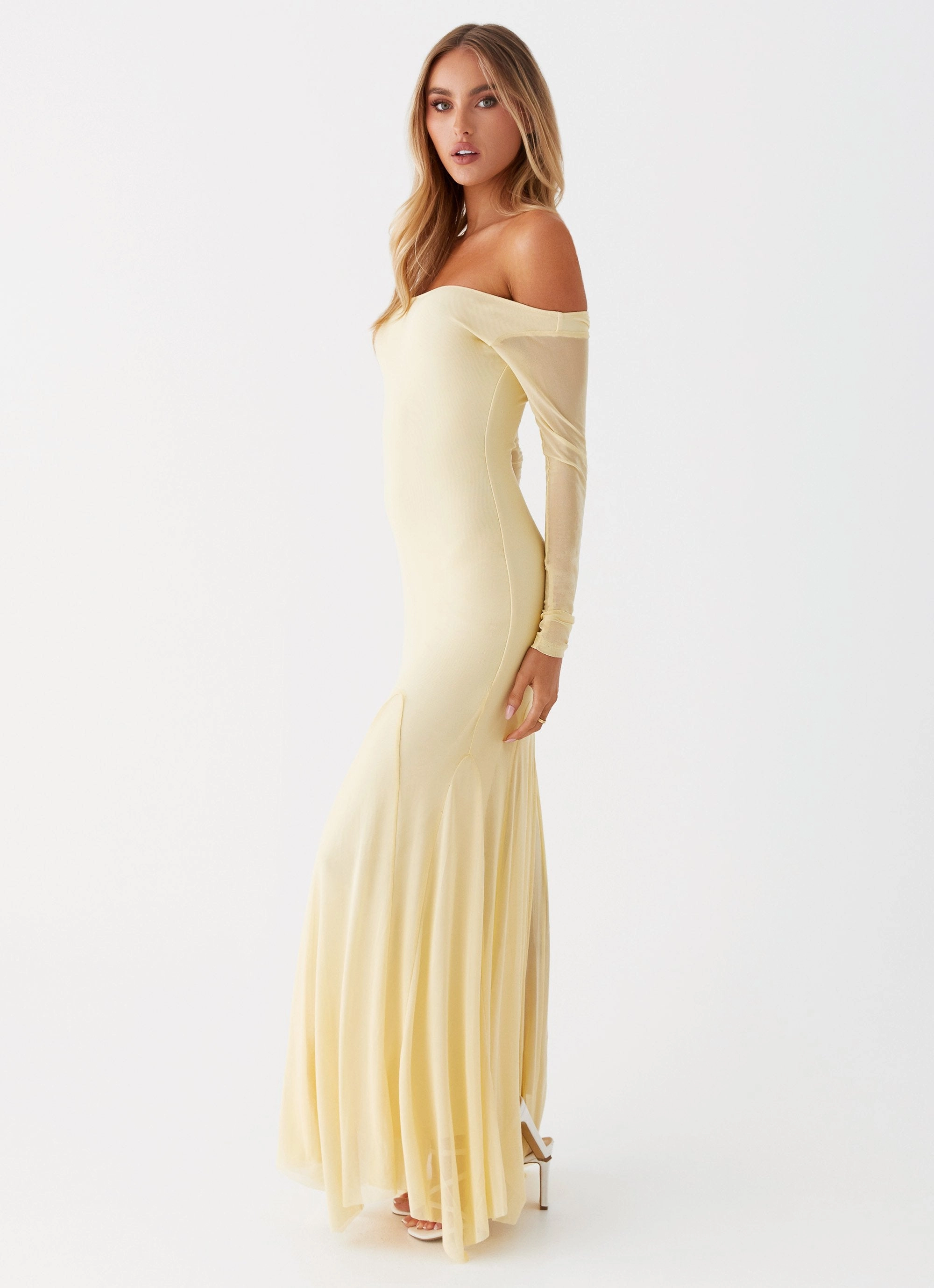 Maribel Maxi Dress - Yellow Fit Base