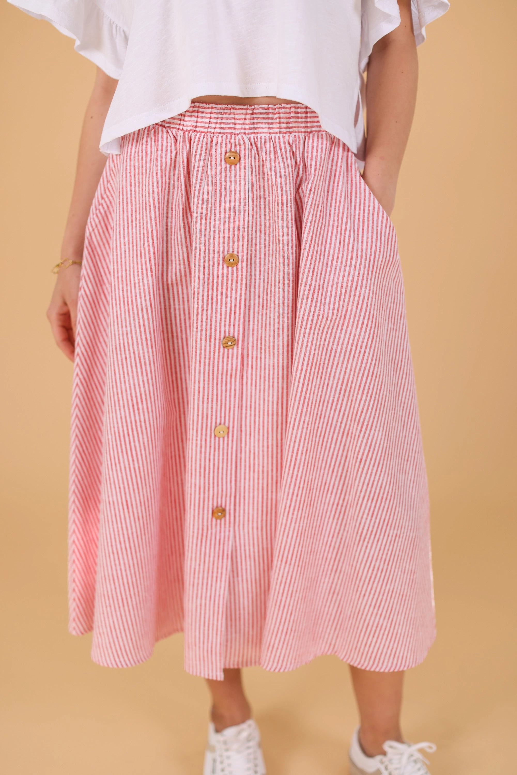 Wool blend Skirt Marisa Rubin Stripes